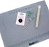 The Beadsmith Non-Slip Treasure Mat, 12.5 x 9.25 inches, Non-Slip Rubber Base with Soft Padded Surface, Laser Printed Measurements in Both inches ...