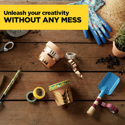 Scotch Expressions Glitter Washi Tape, Arts and Crafts Tape, .59 in x 196 in, Red Glitter, 6 Rolls...