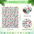 Weewooday 18 Pieces Christmas Faux Leather Sheets Thanksgiving Halloween Fabric Synthetic Leather Sheets for Holiday DIY Earrings Bows, 6. 3 x 8. ...