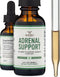 Adrenal Support Supplements (Liquid Drops) - 10 Organic Adaptogens for Adrenal Fatigue (One Month Supply) Cortisol Manager for Stress Relief (10 A...