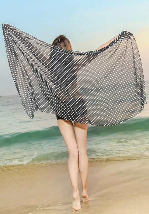 Women's Swimsuit Cover up Sarong Chiffon Beach Bikini Pareo Wrap...