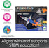 The Learning Journey International Techno Tiles - Space Rocket (100+ pcs)...