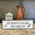 Beach Wood Signs (Medium - Wood And Metal, The Beach Is Calling And I Must Go)...