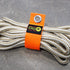 Heavy-Duty Wrap-It Storage Straps - 13-inch (6-Pack) Blaze Orange - Garage Organizer and Extension Cord Hanger for Garage Gadgets...