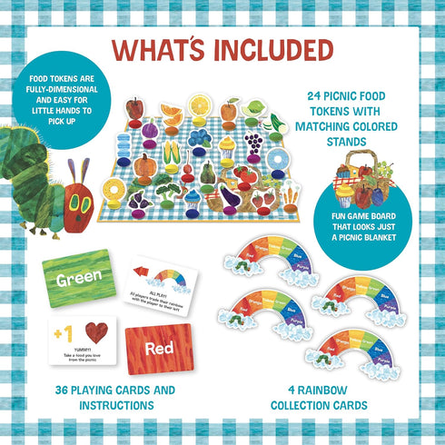 Briarpatch | The Very Hungry Caterpillar Rainbow Picnic Game, Ages 3+...