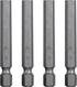 Mayhew Tools 19410-4 SAE Hex Power Bit, 1/4 x 2", 4-Pack...