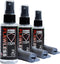 Flawless Screen Cleaner Spray with Microfiber Cleaning Cloth for LCD, LED Displays on Computer, TV, iPad, Tablet, Phone, and More (Mini 3 Pack)......