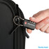 2 Pack TSA Approved Travel Combination Cable Luggage Locks for Suitcases & Backpacks - Black...