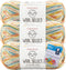 Premier Wool Select Jacquard Sock Yarn - Desert Vista - 3-Pack Bundle with Bellas Crafts Stitch Markers......