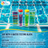 U.S. Pool Supply Swimming Pool & Spa Test Kit Refill Solutions, Test Water for pH, Chlorine and Bromine...
