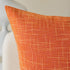 Kevin Textile Fall Pillow Cover Decor Lined Linen Throw Pillow Cases Cushion Cover Seasonal Autumn Pillow Covers for Chair, 18"x18"(2 Pack, Orange...
