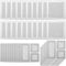 SATINIOR 40 Sheet Window Screen Repair Patches Kit, Window and Door Screen Repair Patch Self Adhesive Screen Repair Tape for Screen Door, Window T...