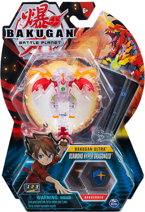 Bakugan, Special Attack Ventri, Spinning Collectible, Customizable Action Figure and Trading Cards, Kids Toys for Boys and Girls 6 and up...
