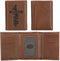 Christian Art Gifts Genuine Leather Wallet for Men RIFD Blocking Multi-purpose Slots Single-section Billfold Card Holders Quality Classic Brown Le...
