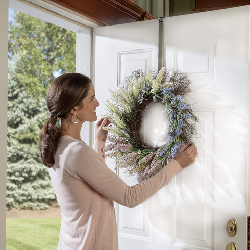 Haute Decor Adjustable Length Wreath Hanger - 20 Lb. Capacity...