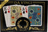 DA VINCI Fiori, Italian 100% Plastic Playing Cards 2 Deck Set, Poker Size Large Print Jumbo Index...