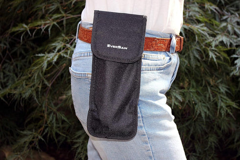Canvas Sheath Tool Holder - for Folding Saw, Pruners, Hori Hori Garden Knife & More - Multi Utility Tool Pouch - Durable, Sturdy, Water Resistant ...