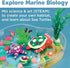 Creativity for Kids Create with Clay Turtle Lagoon – Marine Biology Crafts for Kids - Build a Sea Turtle Habitat with Clay, Multi (6238000) Medium...
