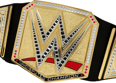 Mattel WWE Championship Title, Undisputed WWE Universal Championship Role-Play & Costume Piece, Leather-like Belt 3+ Feet with One-Time Adjustment...