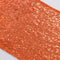 ShiDianYi Sequin Table Runner Orange Bridal Shower Decorations Table Decor Glitter Table Cover Table Runners 14x108 Inches ~0225S (1, Orange)...