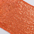 ShiDianYi Sequin Table Runner Orange Bridal Shower Decorations Table Decor Glitter Table Cover Table Runners 14x108 Inches ~0225S (1, Orange)...