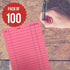 Pink Dog Grooming Client Cards 4X6 (100 Pack, 4 X 6 Inches) Client Information Clip Cards for Pet Groomer, Kennels, and Veterinarians...