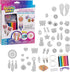 Just Play Shrinky Dinks 68-piece Jewelry Kit, Includes Beads, Barrettes, Elastic String and Earring Hoops, Kids Toys for Ages 5 Up...