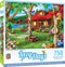 Masterpieces 750 Piece Jigsaw Puzzle for Adults and Family - Lakeside Retreat - 18"x24"...