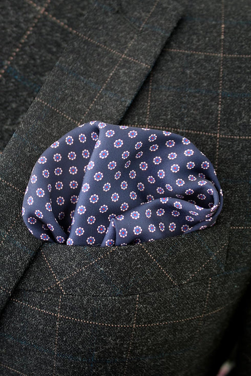 JEMYGINS 6PCS Silk Pocket Squares for Men Handkerchief Hanky Set...