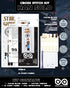 Personalized.Design Needlework Kit Star Wars: Han Solo - DIY Counted Cross-Stitch Embroidery Bookmark for Adults and Kids...