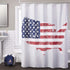 SKL Home Patriotic 4th of July American Pride Shower Curtain, 70" x 72", Multi...