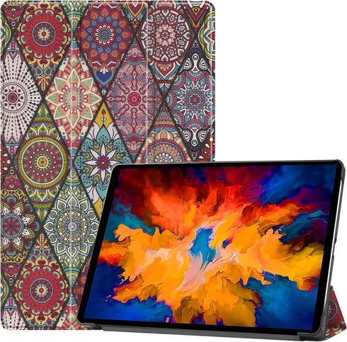 Case for Lenovo Tab P11 Pro, Folding Folio Ultra-Thin Smart PU Leather Stand Case Cover for Lenovo Tab P11 Pro 11.5 Inches TB-J706F Mandala...