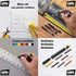 Listo 162 Marking Pencils Refill - Box of 72, Grease Pencils/China Marking Pencils/Wax Pencils - Made in USA (Blue)...