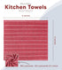 Utopia Towels - Microfiber Kitchen Towels, Super Absorbent 12 x 12 Inches, Durable, Soft, and Lint Free Dish Towels, Ideal for Cleaning dishes, pa...