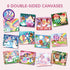 Klever Kits Dot Art Activity - No Mess Sticker Art for Kids, Scrapbooking Arts and Crafts Supplies, Birthday Gifts, Airplane Travel Toys for Boys ...