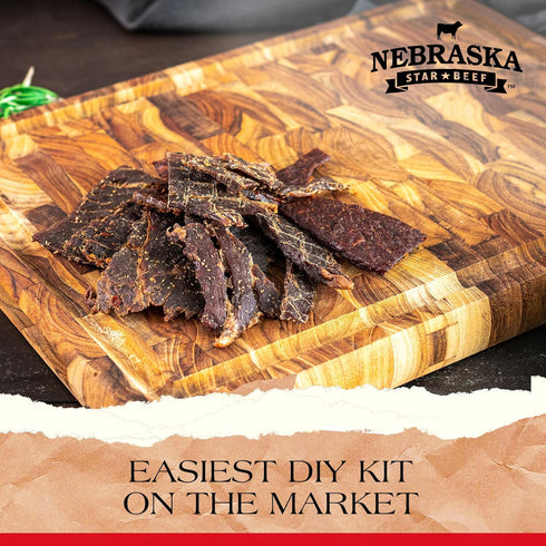 Lucky Jerky Teriyaki DIY Jerky Seasoning Kit - Seasons 20lbs of Meat...