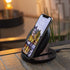 TYLT Crest | 10W Convertible Fast Wireless Charging Pad Compatible with Samsung, Apple, AirPods, and Other Android Qi Devices, Portable Phone Char...