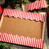 65 Feet Scalloped Bulletin Board Border Self Stick Classroom Striped Borders Wavy Line Border for Bulletin Cork Board Desk Classroom Christmas Par...