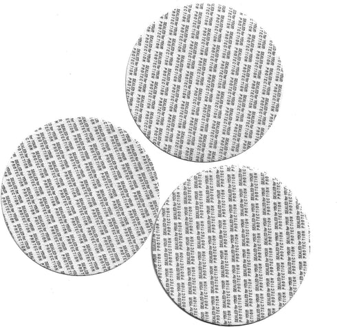 58mm (2.28") Torque Activated Pressure Sensitive Seals Cap Liners -Made in USA- 100 PCS - for Glass & Plastic Jars - No Induction Sealer Needed - ...