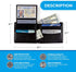 RFID Blocking Stylish Genuine Leather Wallet for Men - Excellent as Travel Bifold - Credit Card Protector...