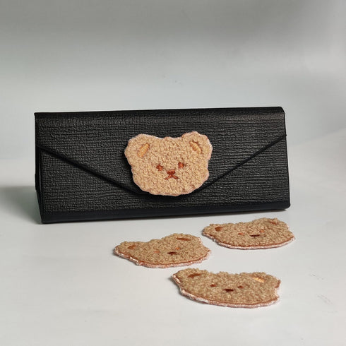 16 Pcs Cartoon Bear Embroidery Patches, Cute Bear Patches for Clothing, Embroidered Sew Applique Repair Patch Jean Patches, Sew On/Iron On Patches...