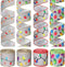 Ceenna 40 Yard Christmas Ribbon Lights Edge Wired 2.5 Inch 4 Rolls Christmas Ribbon Elegant Christmas Tree Ribbon for Gift Wrapping Home Decor Xma...