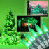 Holiday Essence 100 LED Green St Patrick's Day Christmas String Lights, 26.9 Ft Green Wire String Lights for Indoor and Outdoor Decorative Use Pat...