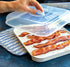 Nordic Ware - 60173 Nordic Ware Slanted Bacon and MeatTray, with Lid, White...
