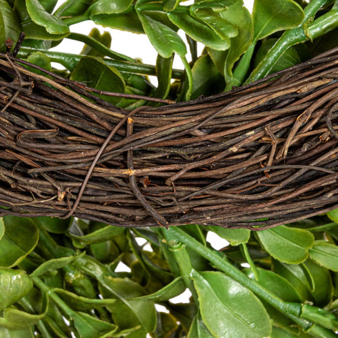 Creative Co-Op Faux Boxwood Wreath...