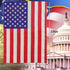 American Garden Flag USA Garden Flag Yard American Flag Thick Weatherproof Burlap US Stars and Stripes Patriotic US Garden Flag Decor for Outdoor ...