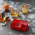 Houdini Large Cube Silicone Tray Ice Mold, 2 pack, RED, 5257595...