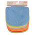 Neat Solutions 8 Count Multi-Color Solid Knit Terry Feeder Bib, Boy...