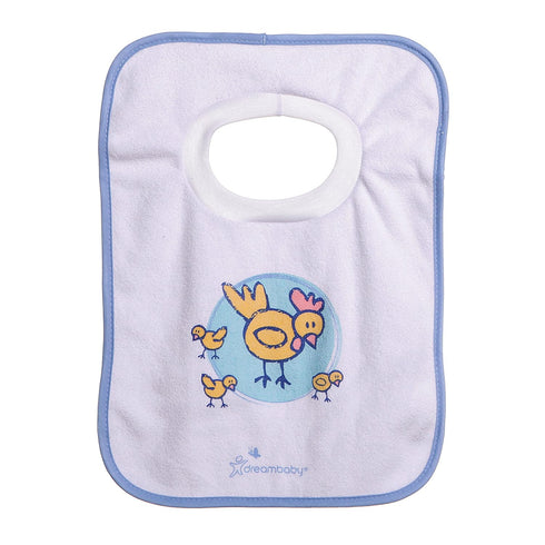 Dreambaby Terry Cloth Cotton Pullover Baby Bibs for Teething Feeding and Drooling - Super Absorbent & Extra Soft - Machine Washable - Farm Animals...