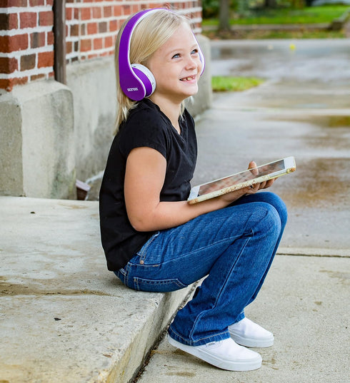 BTX1 Kids Bluetooth Headphones (Purple)...